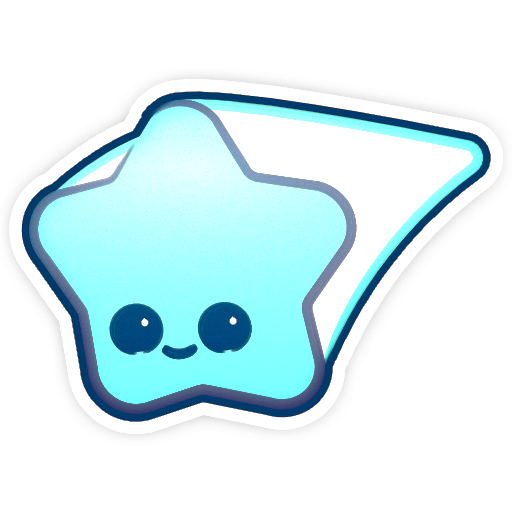 Shooting Star Sticker